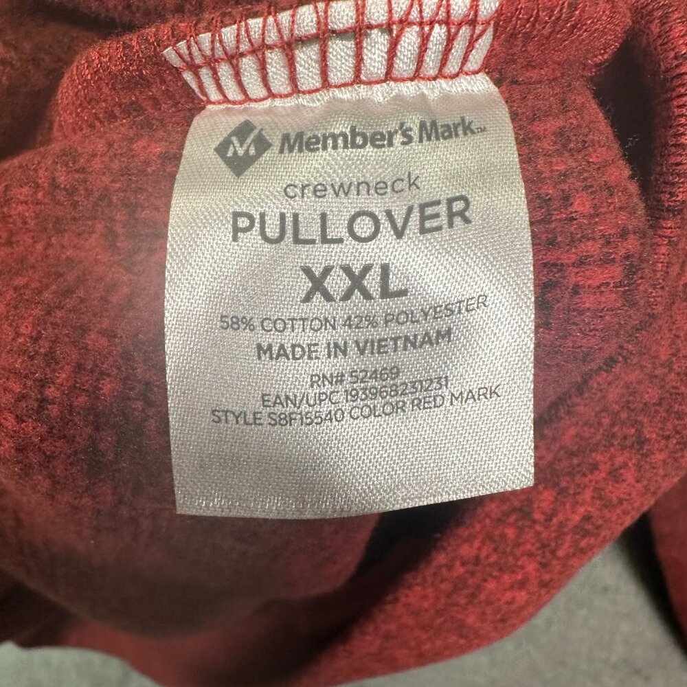 Member's Mark Men's Crewneck Pullover Plus Size - Picture 12 of 13